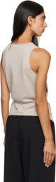 LISA YANG Beige Nayi Top