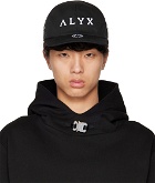 1017 ALYX 9SM Black Embroidered Hat
