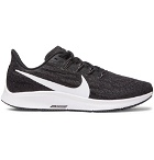 Nike Running - Air Zoom Pegasus 36 Mesh Running Sneakers - Black