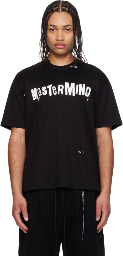 Photo: mastermind JAPAN Black Safety Pin T-shirt