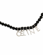 Celine Womens Necklace in Black
