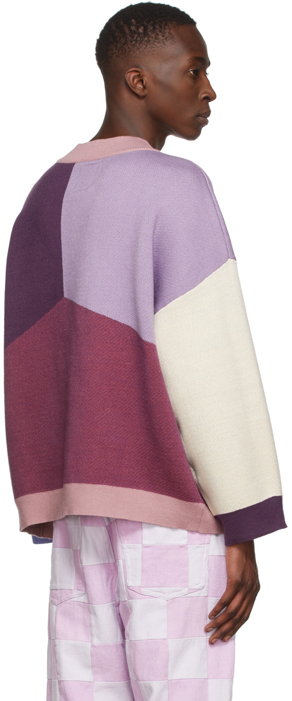 Champion sweater light purple pattern sale