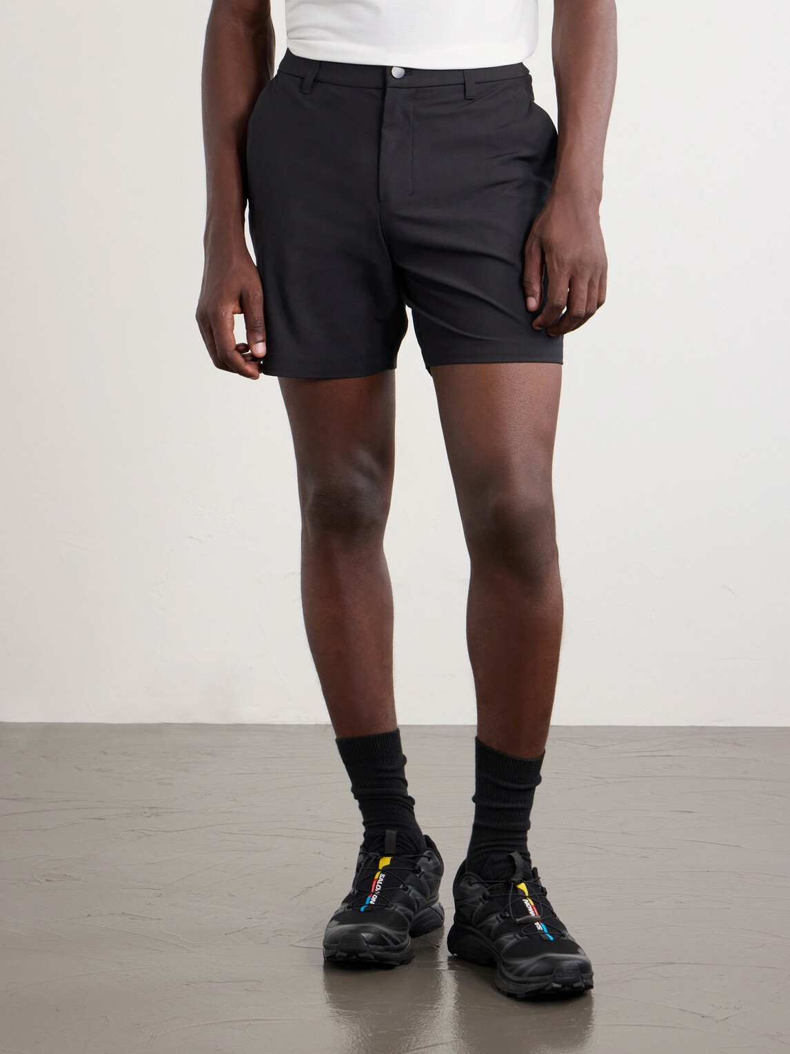 Lululemon - ABC Straight-Leg Warpstreme™ Shorts - Black