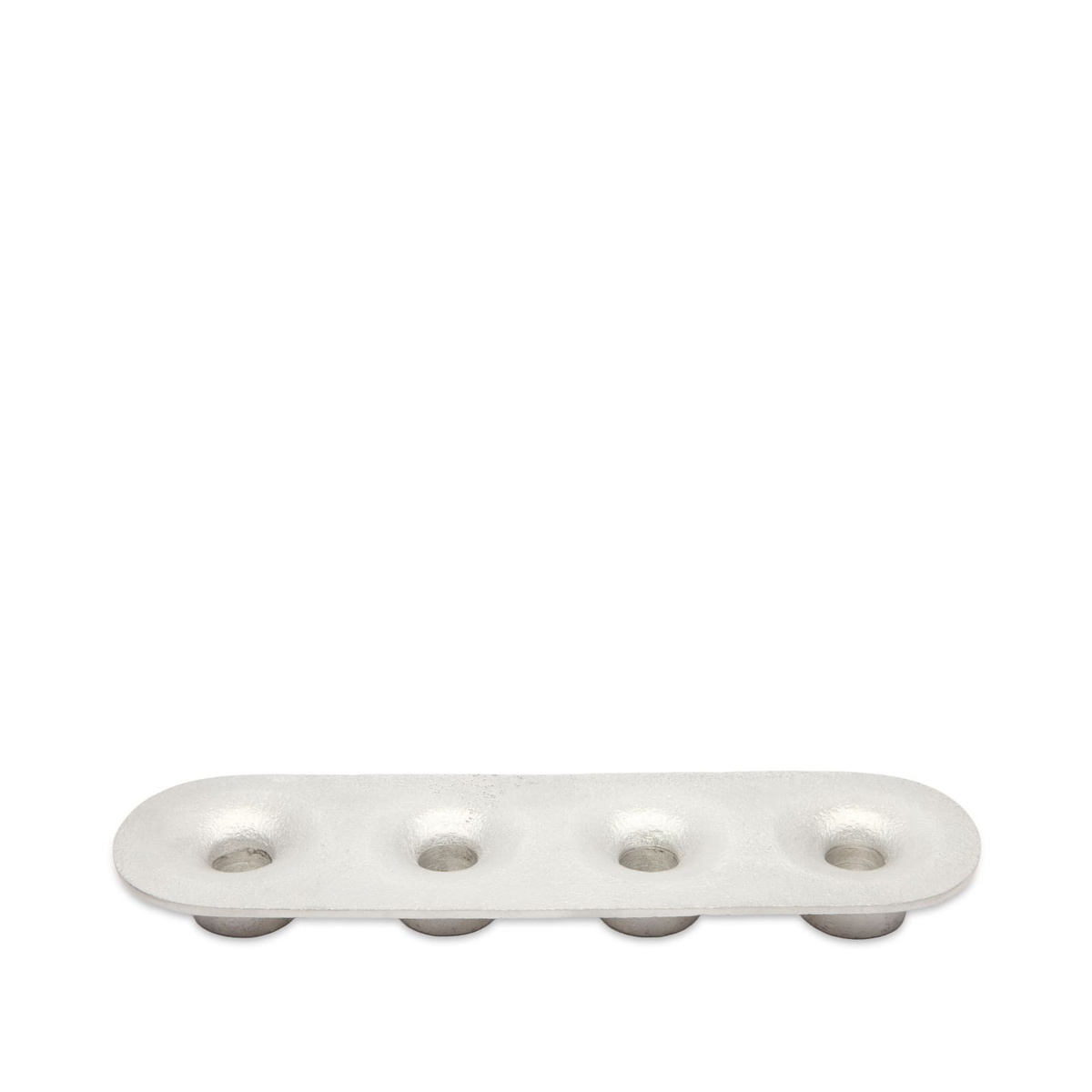 ferm LIVING Soothe 4 Candle Holder in Aluminium 