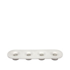 ferm LIVING Soothe 4 Candle Holder in Aluminium 