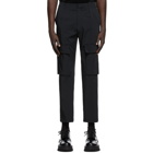 Wooyoungmi Black Front Pocket Pants