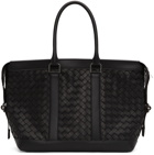 Bottega Veneta Black Intrecciato Tote