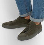 Common Projects - Original Achilles Suede Sneakers - Men - Army green