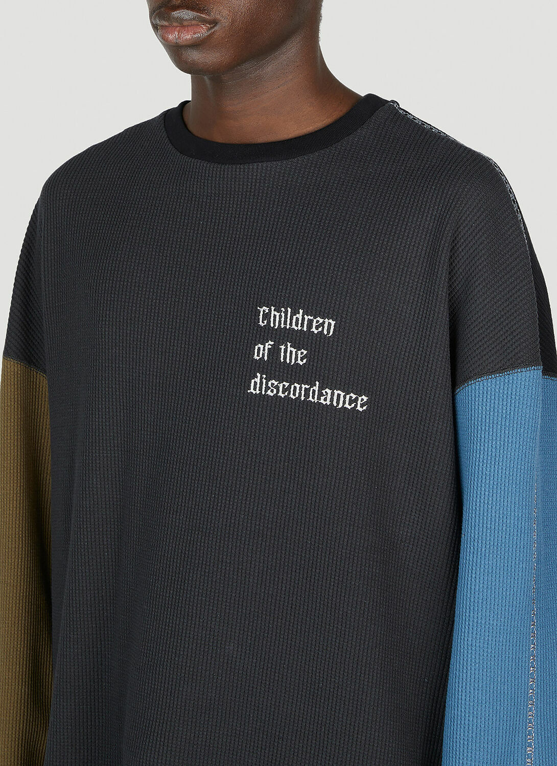 Children Of The Discordance Panelled Sweatshirt