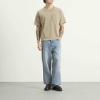 Corridor Men's Pocket Garment Dye T-Shirt in Tan
