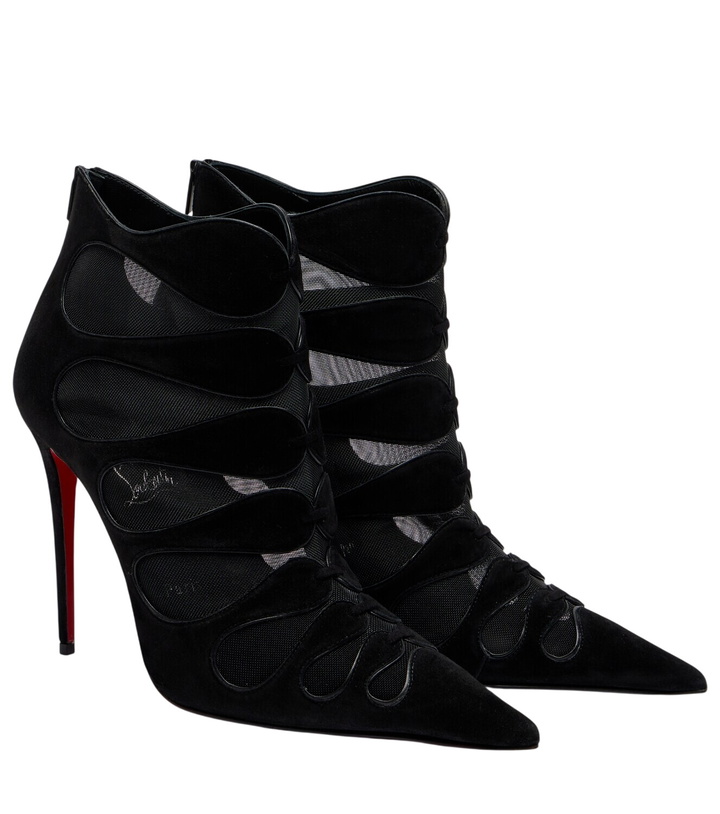 Photo: Christian Louboutin Circus Max 100 suede ankle boots