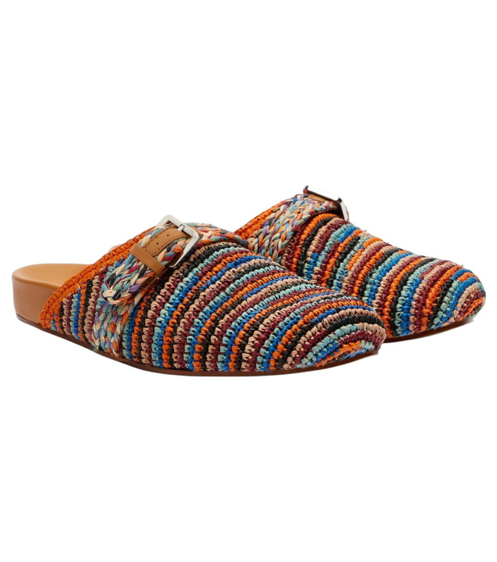 Photo: Clergerie Quinta raffia mules