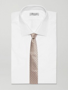 Brunello Cucinelli - Polka-Dot Silk-Jacquard Tie