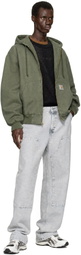 Carhartt Work In Progress Gray Double Knee Trousers
