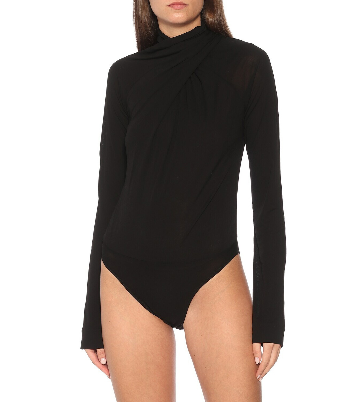 Petar Petrov Tiwa draped bodysuit