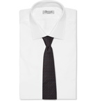 Brioni - 8cm Silk-Jacquard Tie - Blue