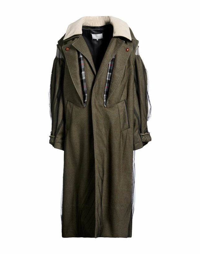 Photo: Maison Margiela Womens Coat Military in Green