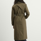 4th & Reckless Women's Tabi Trench Coat in Khaki