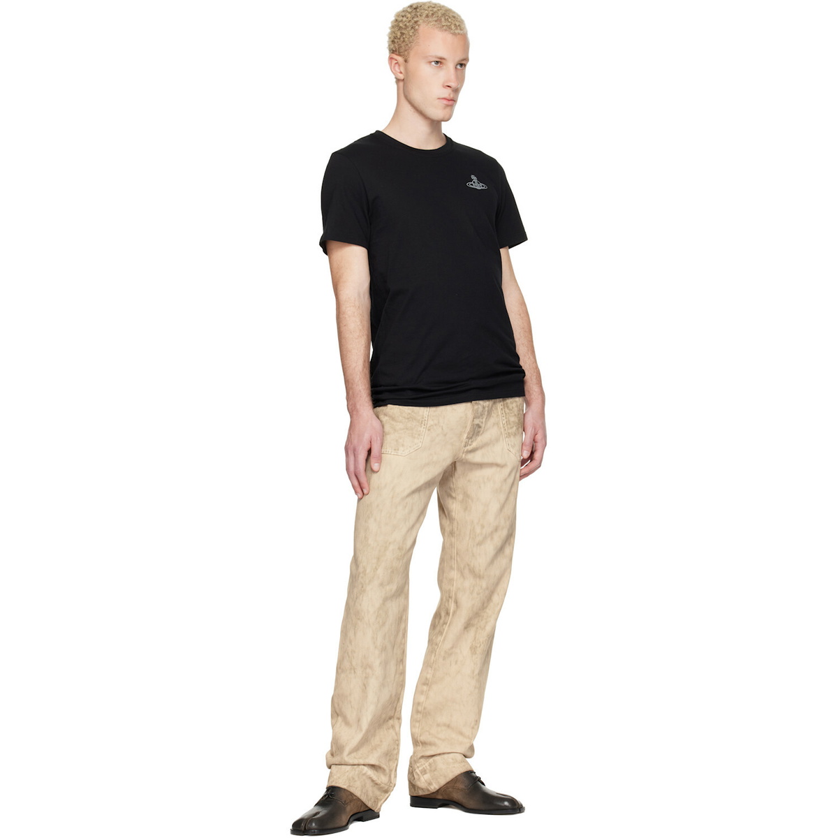 Vivienne Westwood Two-Pack Black Cotton Jersey T-shirts