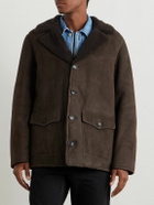 Nili Lotan - Goshen Shearling Coat - Brown