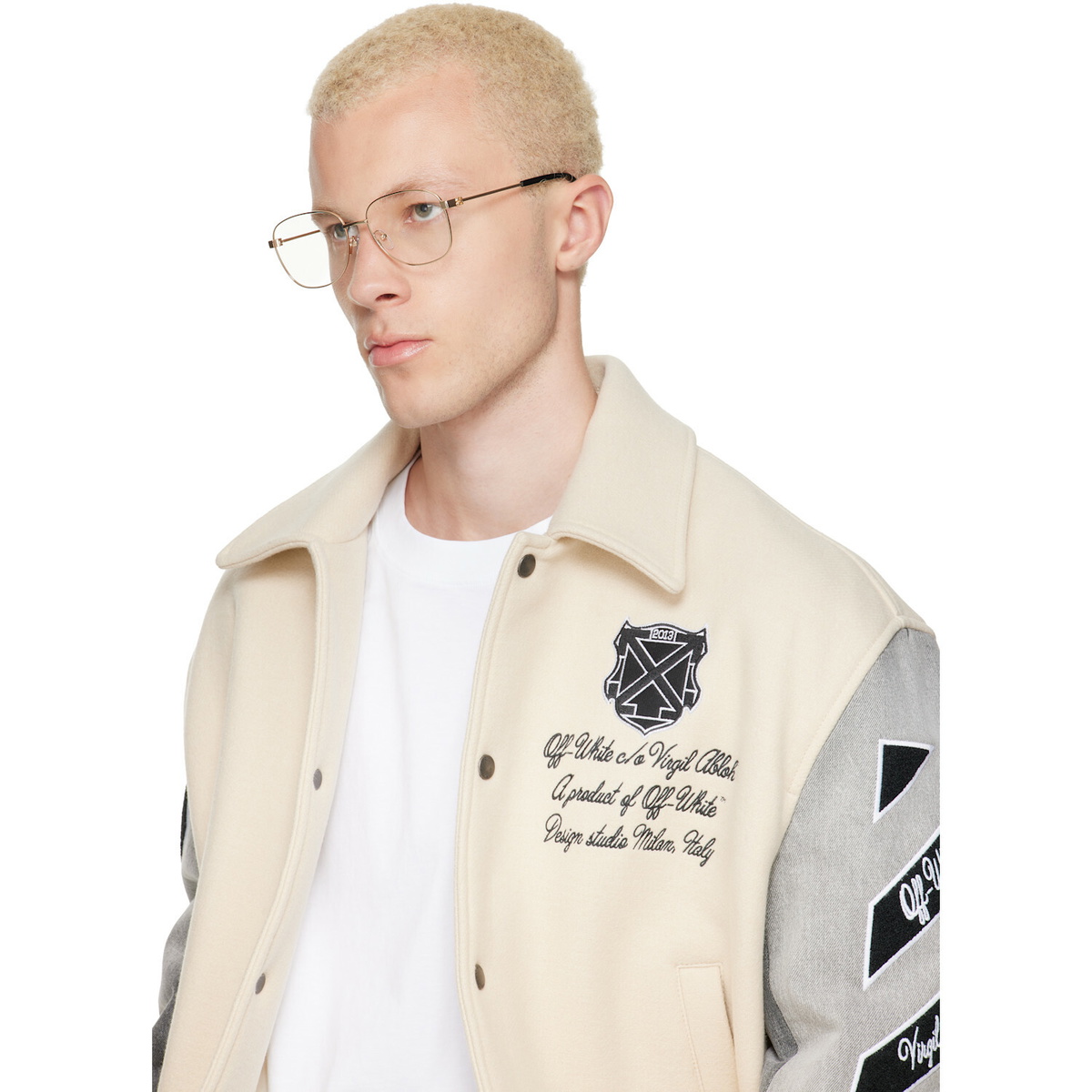 Off-White Gold Style 6017 Glasses