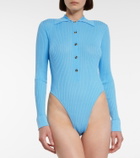 Dodo Bar Or Ribbed-knit bodysuit