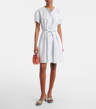 Loewe Paula's Ibiza Anagram cotton-blend shirt dress