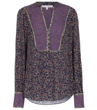 Veronica Beard Betta floral blouse