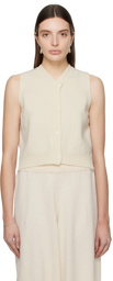 Cordera Off-White Waistcoat Vest