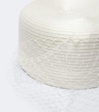 Jennifer Behr Silk-blend hat