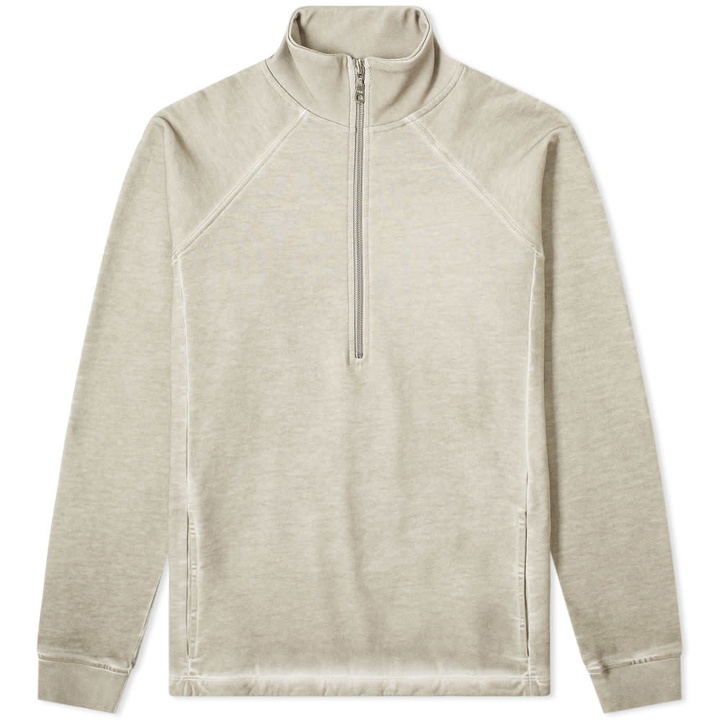 Photo: Folk Cold Dye Rivet Quarter Zip Sweat