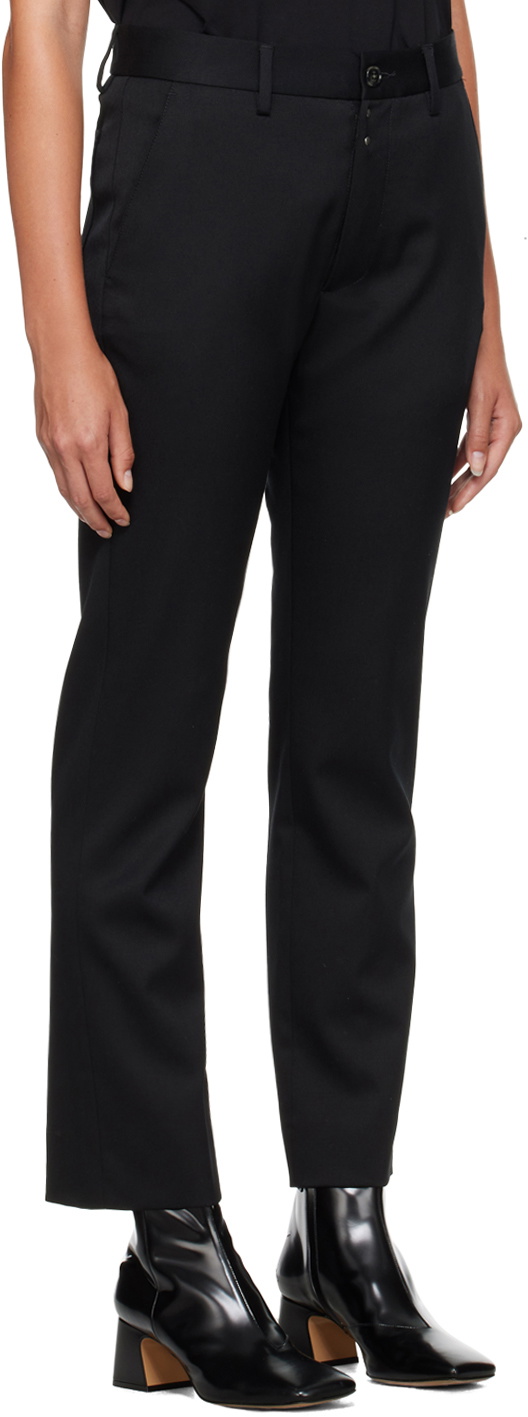 MM6 Maison Margiela Black Four-Pocket Trousers MM6 Maison Margiela