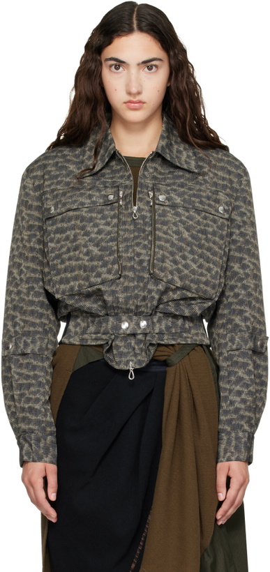 Photo: Kiko Kostadinov Green Peregrine Jacket