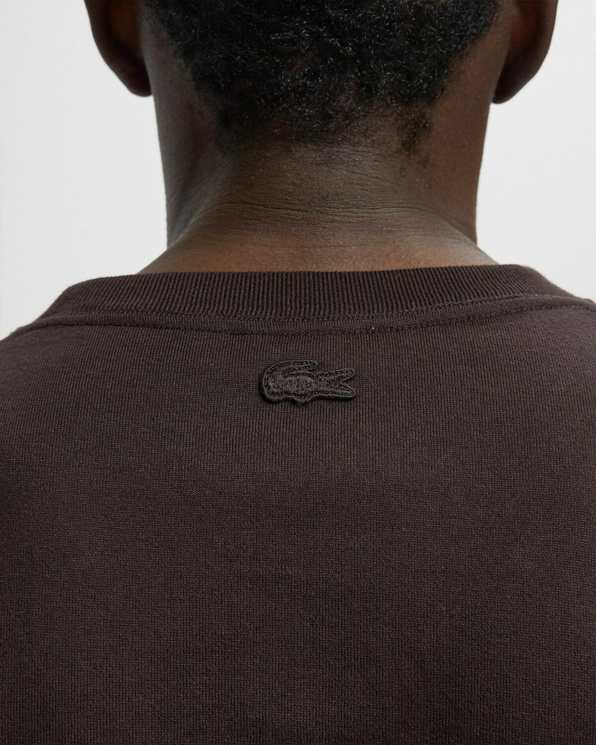Lacoste TEE SHIRT Brown Mens Shortsleefe