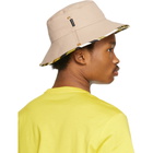 Versace Brown Barocco Bucket Hat