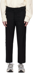 AIREI Black Shelley Trousers