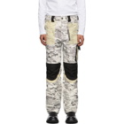 ADYAR SSENSE Exclusive Black and White Utility Cargo Pants