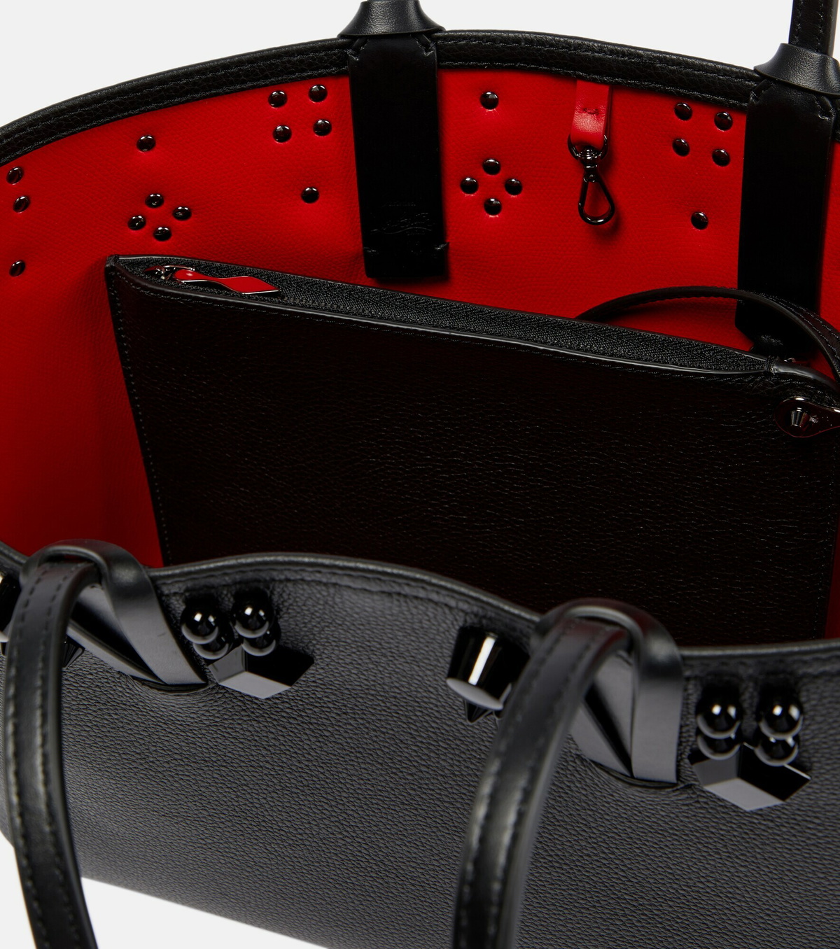 Christian Louboutin - Cabata Small embellished leather tote