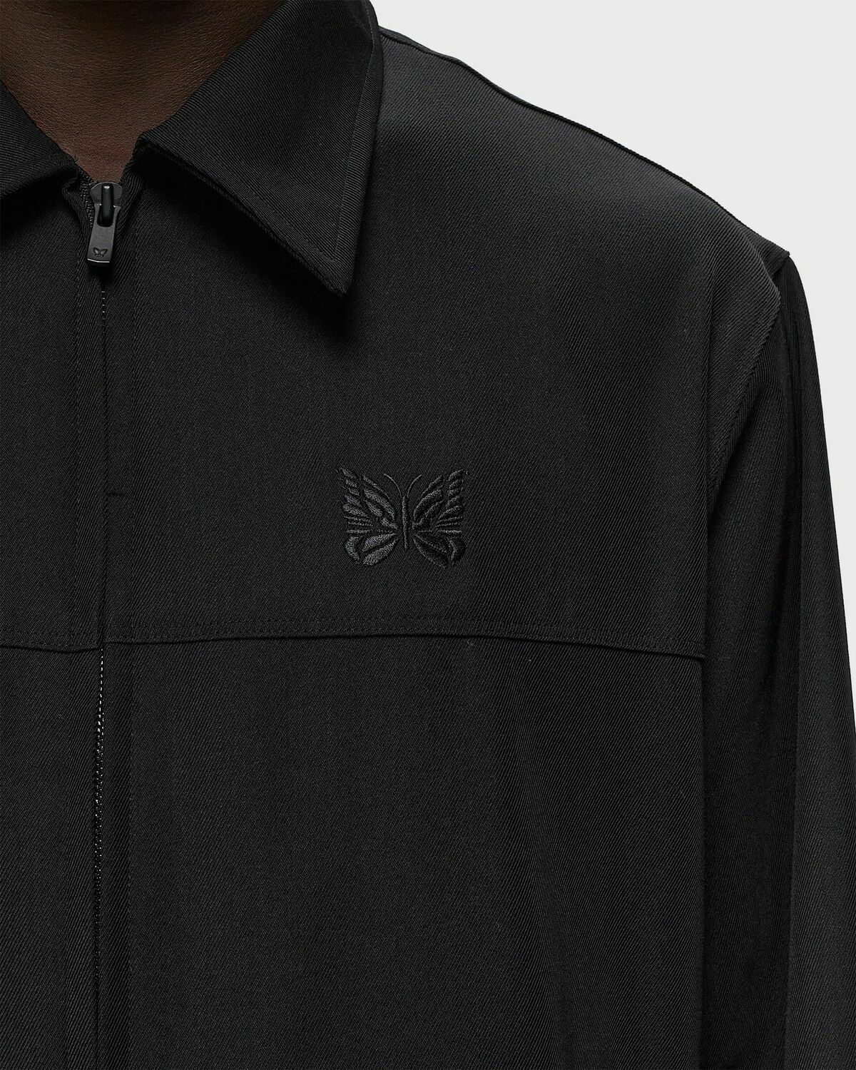 Needles Sport Jacket Black Windbreaker Needles