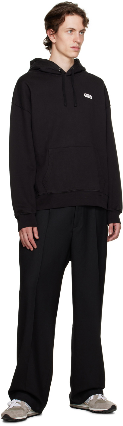 Saturdays NYC Black Warren 'Sound Of NY' Hoodie