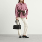 DUNST Women's Leather Shoulder Bag in Black 