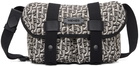 Kenzo Black & White Jacquard Belt Bag