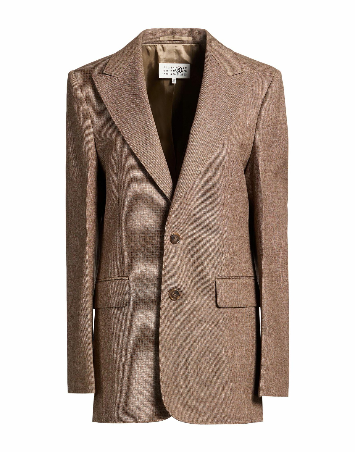 Mm6 Maison Margiela Womens Blazer Light brown
