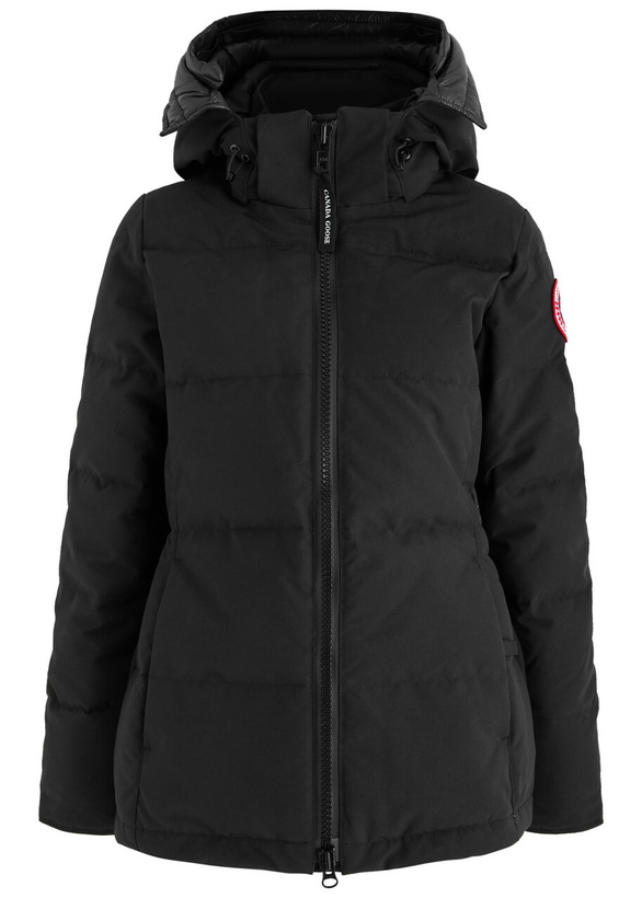 Photo: Canada Goose Chelsea Quilted Shell Jacket Black
