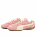 Puma Speedcat Faded Sneaker in Carnation Pink/Alpine Snow