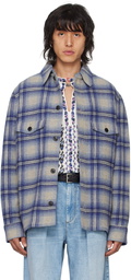 Isabel Marant Blue Kervon Jacket