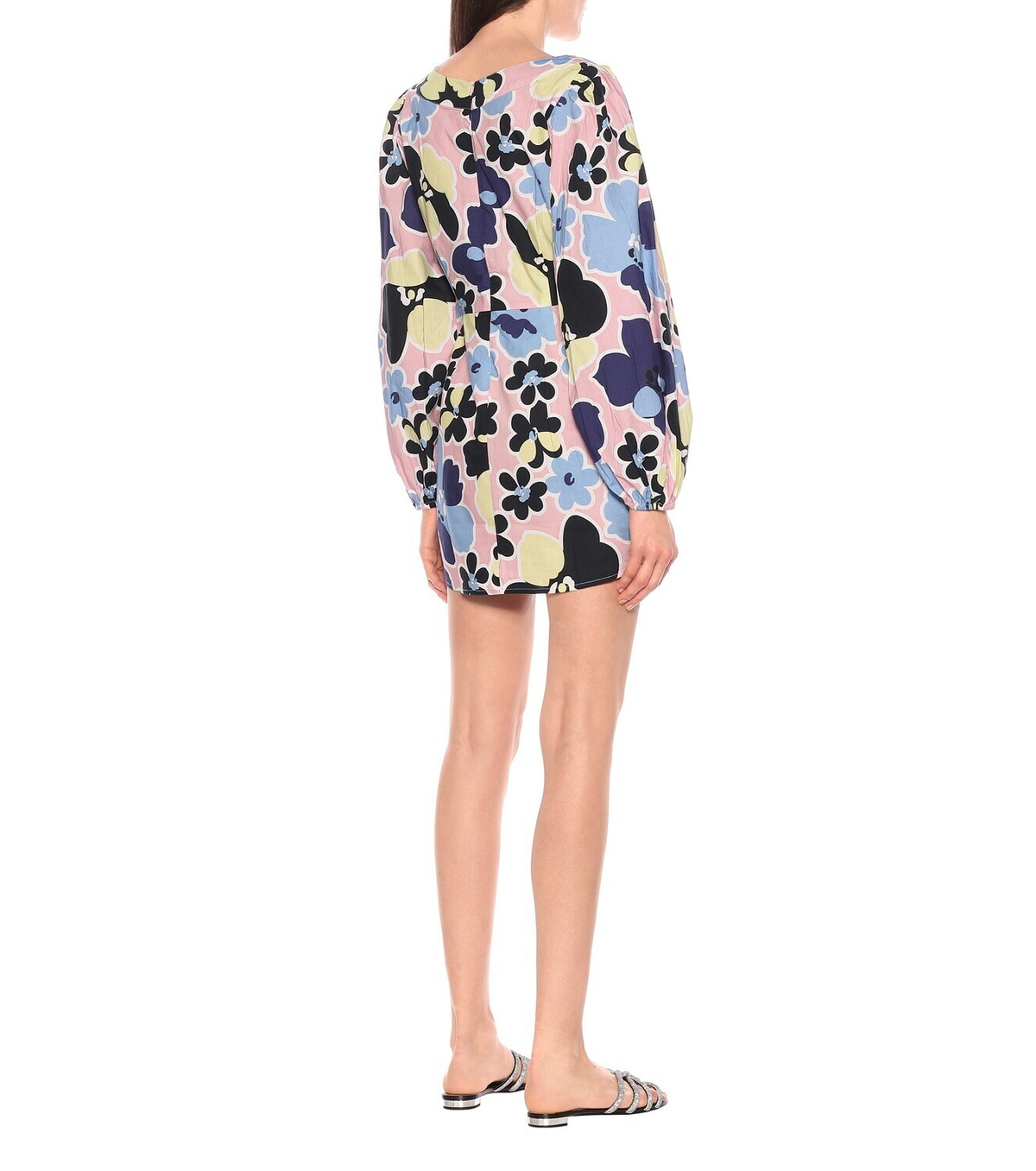 Alexandra Miro Heidi floral cotton minidress