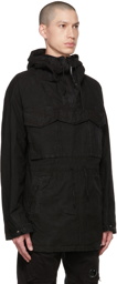 C.P. Company Black Ba-Tic Goggle Anorak Coat