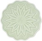 Paula Canovas Del Vas Green Flower Plate