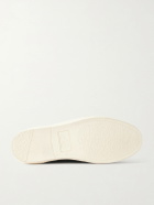 George Cleverley - Joey Nubuck Penny Loafers - Blue